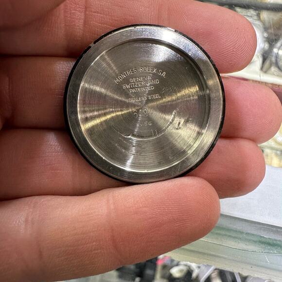 Vintage 1950s ROLEX Oysterdate Precision 6494 Hand-Wind Wrist Watch main image 4